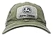 John Deere Patch Logo Olive Green Twill Canvas Hat