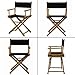 Counting Mars 2 Set Replacement Cover Canvas for Directors Chair, Navy, 20cm X 52cm + 52cm X 41cm