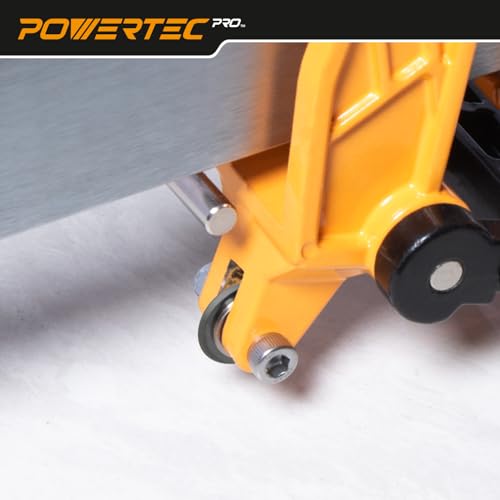 Image of POWERTEC PRO Extreme Tungsten Carbide Scoring Wheel with Black Titanium Coating - 22mm Tile Cutting Wheel with Screw for Manual Tile Cutters, Porcelain, Ceramic & Glass Tile (72090)