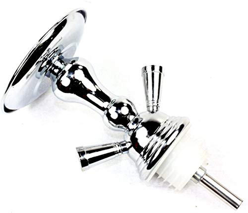 Neverxhale Premium Series: 11" 2 Hose Hookah Shisha Complete Set - Mini Pumpkin Glass Vase - Pick Your Color (Royal Blue) #TOP3