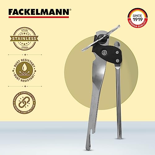 Abridor de Lata Manual Fackelmann Prata/ Preto