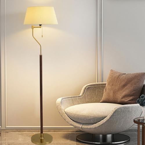 Lampadaire en lin 160 cm E27 à intensité variable pour éclairage salon - 2