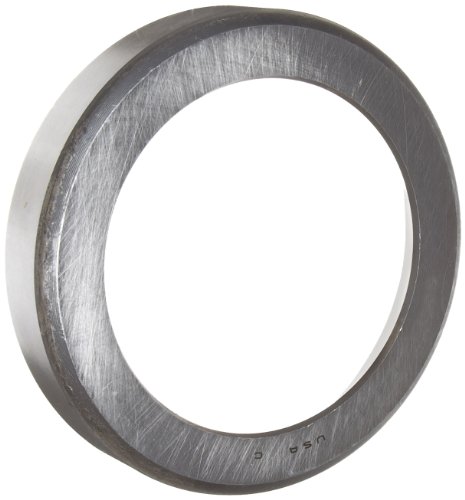 Timken 55437 Tapered Roller Bearing Outer Race Cup, Steel, Inch, 4.375