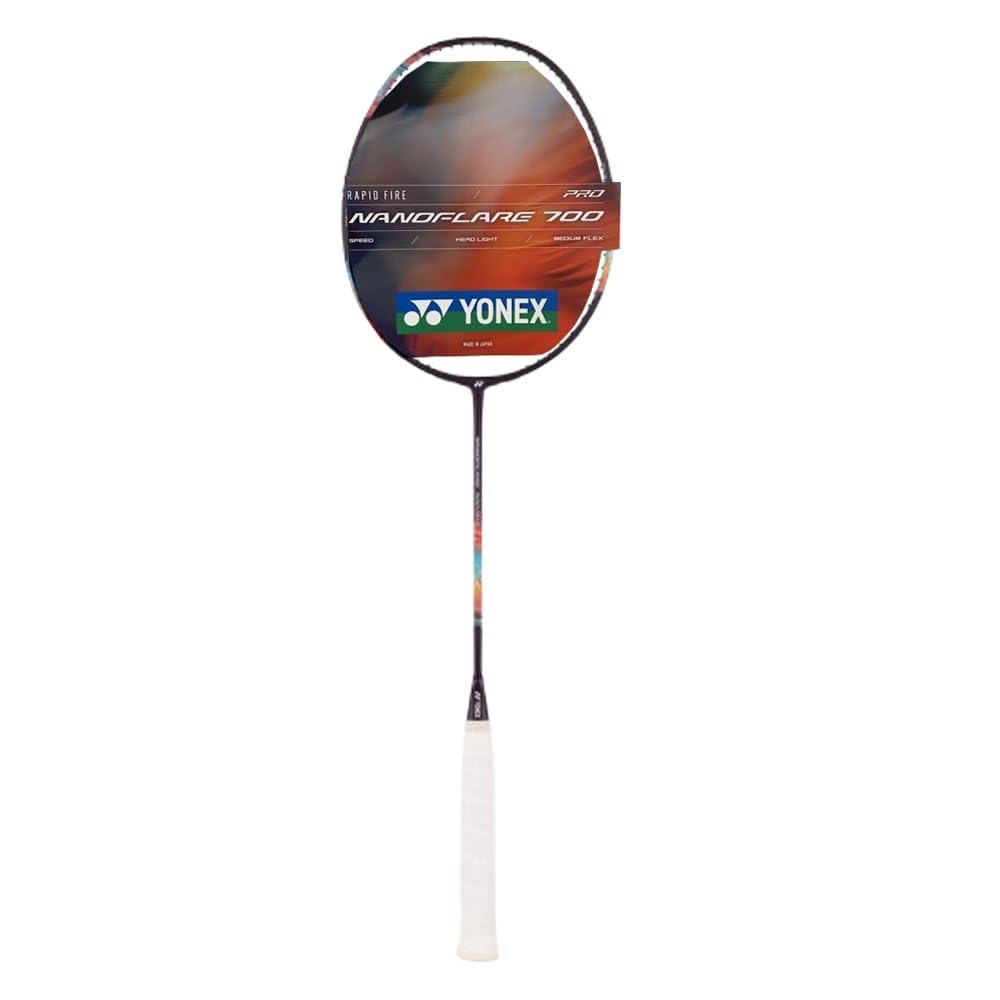 Yonex Nanoflare 700 Pro (Midnight Purple) - Racchetta da badminton di seconda generazione, senza corde