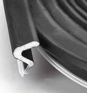 6m Weather Stripping Self Adhesive Door Seal Strip Kerf Weather Stripping High Density Foam Draught Excluder Tape