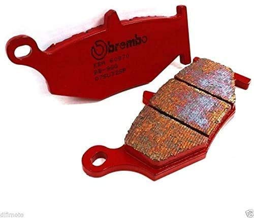PASTIGLIE FRENO POSTERIORI BREMBO GSR 600 2006 2007 2008 2009 2010 GSX R 600 2006 2007 2008 2009 2010 DL V Strom 1000 2014 2015 2016 2017 GSX R 1000 2007-2008