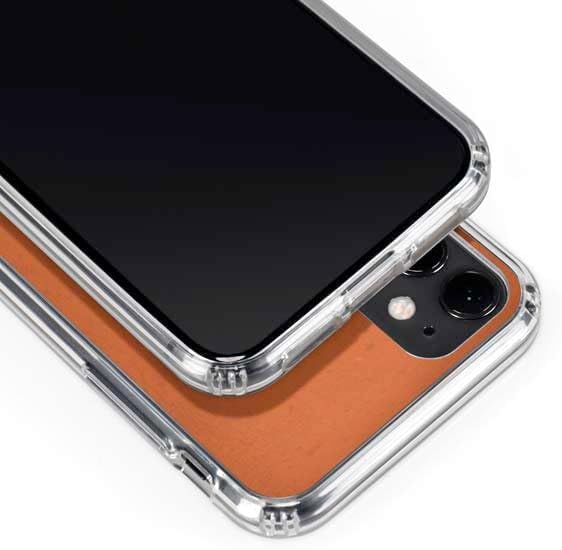 Skinit Clear Phone Case Compatible with iPhone 11 - Officially Licensed NHL Philadelphia Flyers Distressed Design
