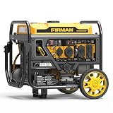 FIRMAN WH03562OF Dual Fuel Open Frame Inverter Generator, 4400W Electric Start, CO Alert Safety System, RV Ready 120V Power, Quiet, Long Runtime, Portable, Backup for Home, Camping, Outdoor Events