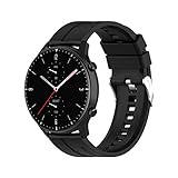【Available Size】The strap fits women and men with 5.5"-8.7"( 140mm-221mm )wrists. Because the length between different watches is different, it may have several millimeters error