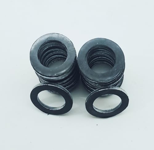 Image of 30 Pcs Oil Drain Plug Gasket，14mm Aluminum Engine Oil Crush Washers Compatible /Replacement for Oil Crush Washer OEM 007603-014106 and OEM 94109-14000