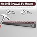 No Stud TV Wall Mount for Drywall 32-75 Inch, No Drill TV Bracket Holds up to 150lbs, Studless TVs Hanger Tilts 5° with Max Vesa 600x400, Low Profile, Tool-Free No Damage Easy Install for Home, Renter
