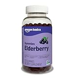 Amazon Basics Adult Elderberry 50 mg Gummy, 120 Count