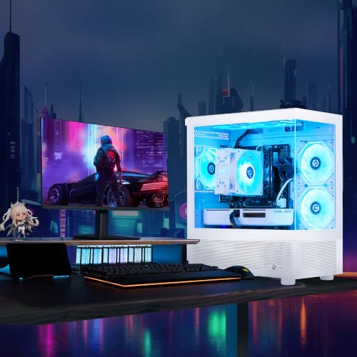 Image of NINGMEI Gaming PC AMD Ryzen 5 7500F RX9060 XT 16GB GDDR6