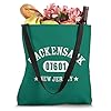 HACKENSACK NJ 07601 Classic Athletic Design Tote Bag #3