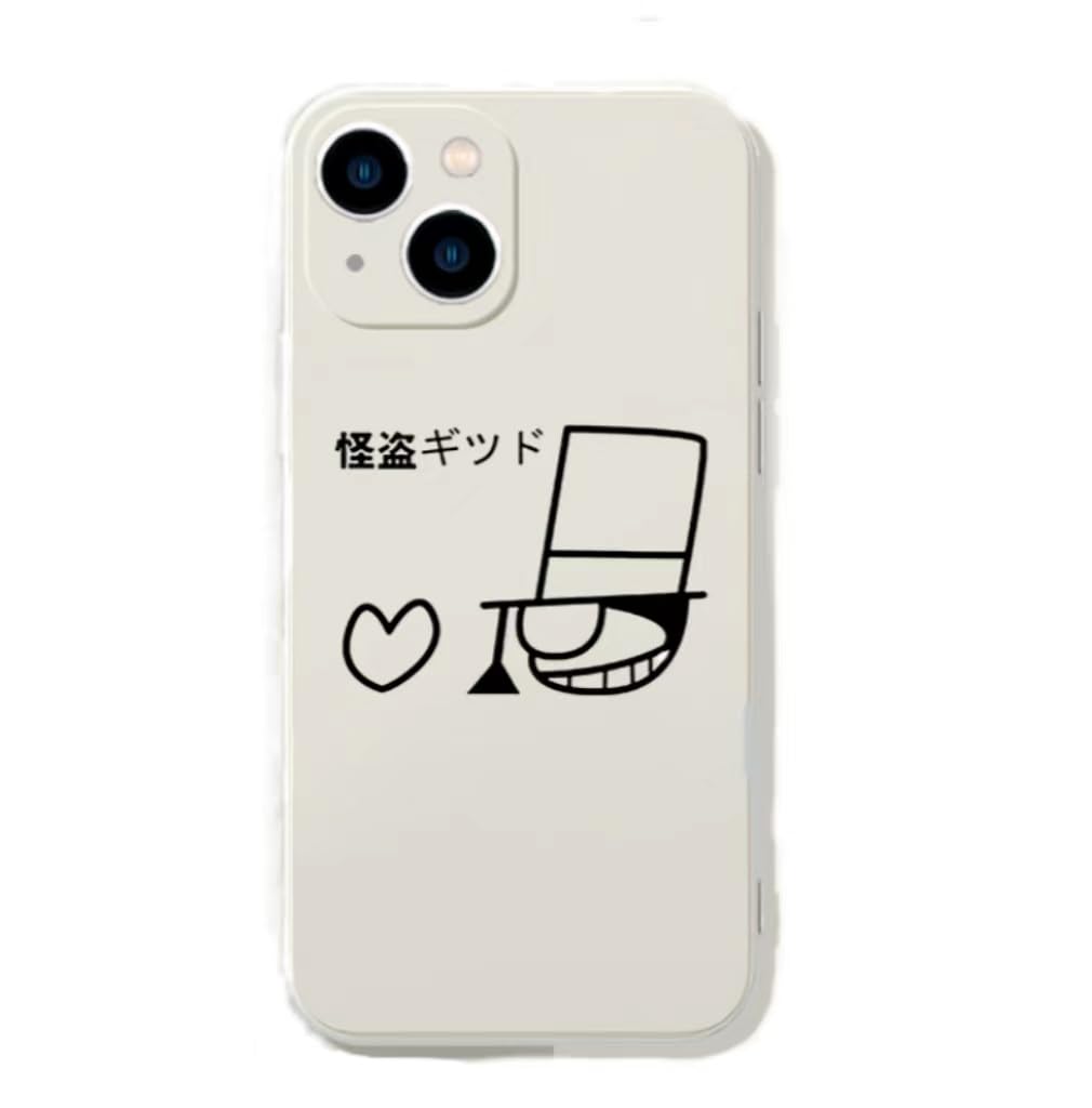 Amazon.co.jp: 怪盗キッド 工藤新一 スマホケース 携帯ケース iPhone