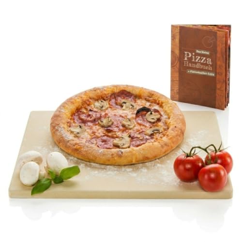 Produktfoto von DIMONO® Pizzastein Backofen Cordierit Rechteckig – Brotbackstein Gasgrill