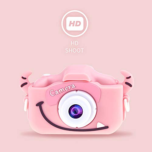 Cucudy 20MP Crianças Crianças Câmera Digital 1080P Filmadora de Vídeo 2.0 Polegadas IPS Tela Dupla L
