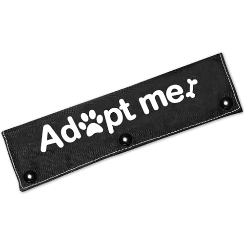 Cgvovgr Adopt Me Funny Dog Leash Sleeve Wrap, Do Not Pet Dog Walking Accessory, Adopt Me Leash Gift for Dog Rescue Lovers & Owners