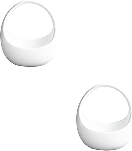 GANAZONO 2 macetas de escritorio para paisaje, macetas para suculentas, maceta para suculentas, cuenco de cerámica