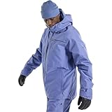Burton Mens' Pillowline GORE‑TEX 2L Snow Jacket (US, Alpha, Large, Regular, Regular, Slate Blue)