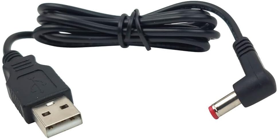 USB-A Power Cable for SiriusXM Satellite Radio Receivers When Using PowerConnect Docking Cradles Models SDPIV1, XDPIV1, XDPIV2, SXVD1, Red Tip Connector, 3 FT Cable