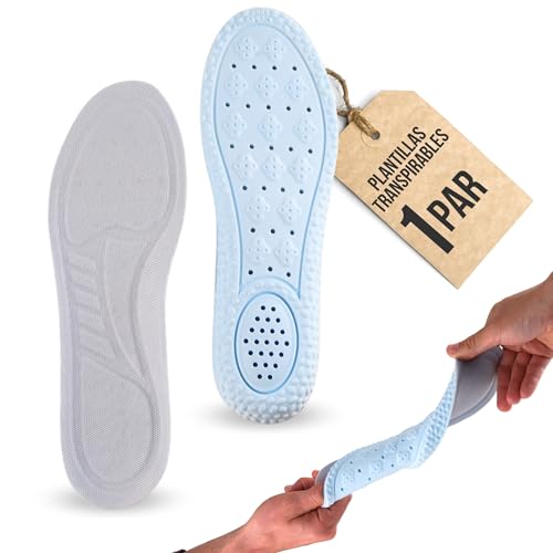 Einlegesohlen für Damen und Herren für maximalen Komfort. Einlegesohlen aus Memory-Schaum für den täglichen Gebrauch, geruchshemmend und schweißabsorbierend, lindern das Gefühl müder Füße (Größe