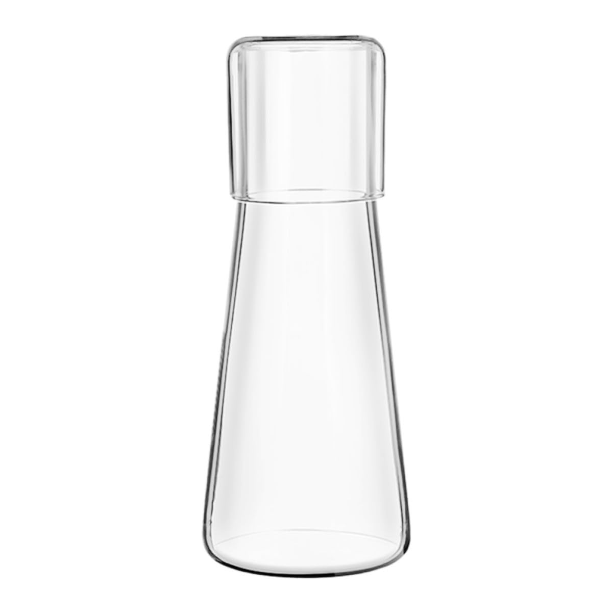 Jarra de cristal EXAOMBLE con gran capacidad y diseño elegante para agua