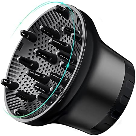 Adjustable Hair Diffuser for Curly Hair Suitable for 1.4 Inch to 2.6 Inch Blow Dryer, Diffuser Attachment Universal for Fine Thick Natural Wave and Frizzy Hair Professional Salon Tool
