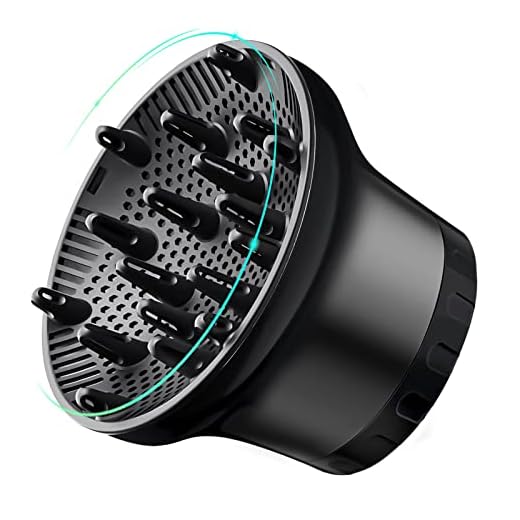 Adjustable Hair Diffuser for Curly Hair Suitable for 1.4 Inch to 2.6 Inch Blow Dryer, Diffuser Attachment Universal for Fine Thick Natural Wave and Frizzy Hair Professional Salon Tool