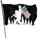 Funny Bigfoot Flag 3x5 Ft With Brass Grommets Sasquatch Flag Meme American Flag for Outside House Indoor Yard Outdoor Banner Poster Decor