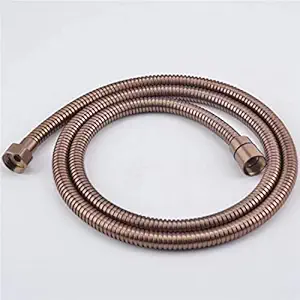 Stainless Steel Double-Buckle Flexible Hand-Shower Hose Shower Tube, Health Faucet Tube, Flexible Tube 1 MTR