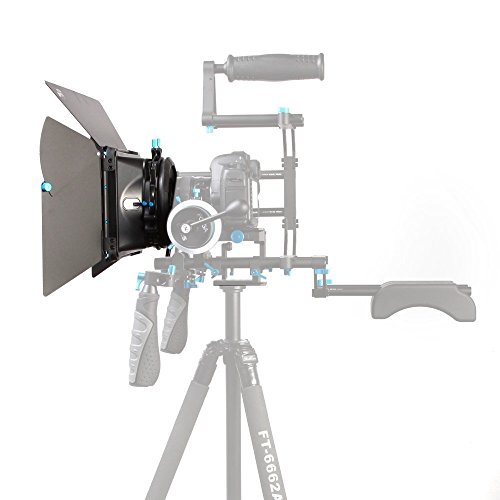 Fotga Dp3000 Professional Swing-Away Matte Box Sunshade Dslr Video Rig With 15Mm Rod Rig For Rail Rod Baseplate Rig For Dslr Camera 5D Mark Iii, Vi, 6D Mark Vi, 7D, A9 A7 #TOP2