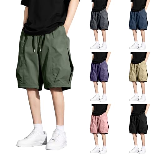 Short cargo pour homme respirant pour éviter la chaleur et transpirer moins