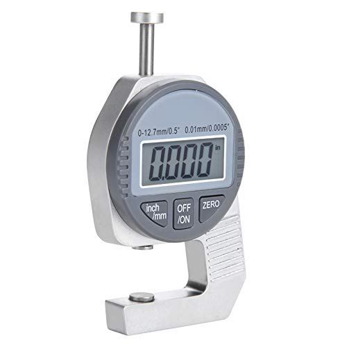 Medidor de espesor digital LCD 0-12.7mm con pantalla grande miniatura 7