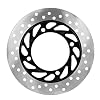 KIMISS 240mm Moto Rond Disque de Frein Arrière pour CB400 CB-1 CB500 CB750 CB900 Hornet919