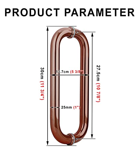 Barres de Porte Push-Pull Qualité 304 pour Entrée Fluide et Robuste - 8