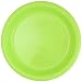 Hanna K. Signature Collection 50 Count Plastic Plate, 10-Inch, Lime Green