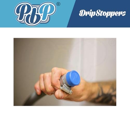 PBP Dripstoppers - Push and Twist to Stop Drips (Large 13-42mm (Single)), Blue - Image 3