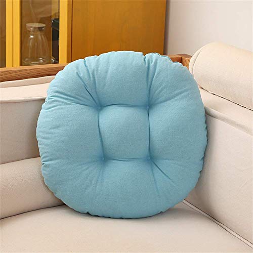 Coussins de Chaise de Bureau en Coton Rond, épaissir Les Coussins de siège Confortables Coussins de Tatami Coussin de Sol extérieur intérieur Facile à Nettoyer Cover