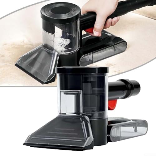 Carpet Surfaces Aspirator, Suction Vacuum Accessory Compatible With 3.2mm and 3.5mm Diameter Hose Equipped With Spray, for Fabric Sofa Carpet Mattress