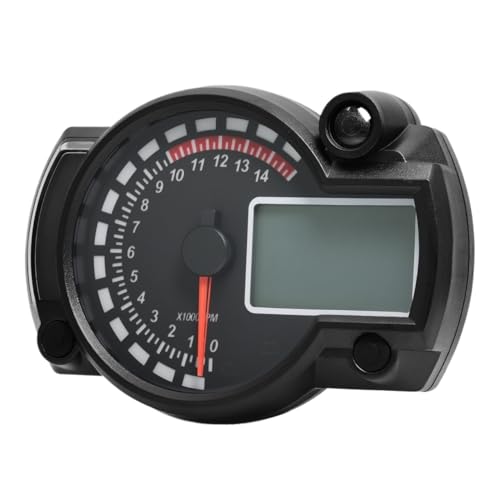 Compteur vitesse moto numérique pour éviter les excès de vitesse involontaires