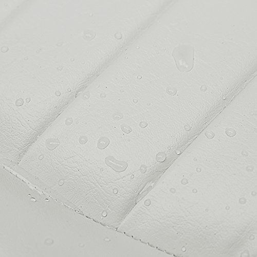 Seamander Marine Low Back Boat Seat (White/Red(2-Pack 102S)) #TOP5