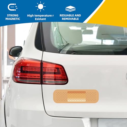 Image of Heavy-Duty Automotive Magnet for Car, Truck, SUV - Unique and Symbolic Auto Magnet for Care and Support (Yellow)