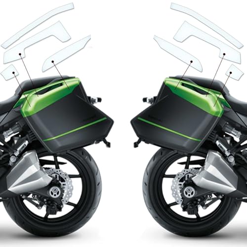 Film de protection contre la peinture moto et film PPF valises Kawasaki