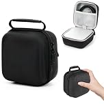 Hard Case for Mac Mini M4 Pro, Durable Storage Box Compatible with 2024 Mac Mini M4/M4 Pro Accessories, Compact & Portable Organizer with Shockproof Design Travel & Office Use (Black)