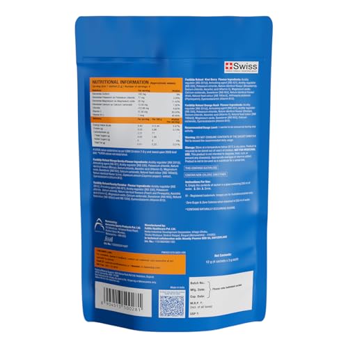 Image of Fast&Up Reload Electrolytes Powder Sachets | Zero Added Sugar Hydration Drink with 5 Essential Electrolytes Vitamin C & B12 | Summer Heat, Workout Recovery, Travel & Wellness | Assorted Pack of 4 Sachets