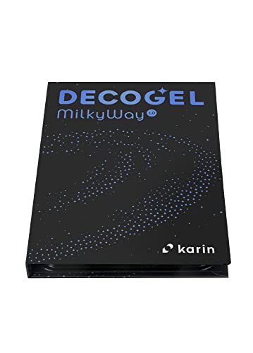 Stylos gel pastel Karin Deco Gel 1.0 Milky Way lot de 10 couleurs pour dessin et loisirs