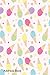 Address Book: For Contacts, Addresses, Phone, Email, Note,Emergency Contacts,Alphabetical Index With Ice Cream Seamless Pattern