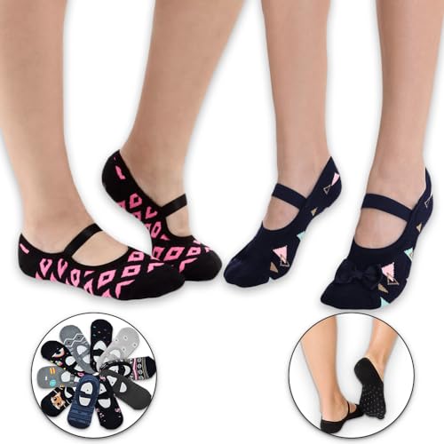 6 Pares Meia Sapatilha Antiderrapante Pilates Hidroginástica Yoga