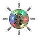 SumDirect 24/50/100 Pack Multicolor LED Waterproof Mini Blinking Lights for Paper Lantern Balloon Floral Wedding Halloween Christmas Party Decoration Centerpieces (24)